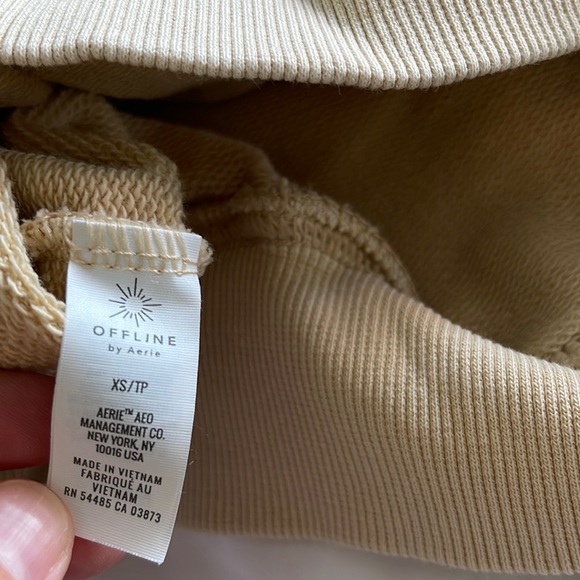 Aerie “Offline” Oversized Hoodie - Cream - size XS - Picture 5 of 5